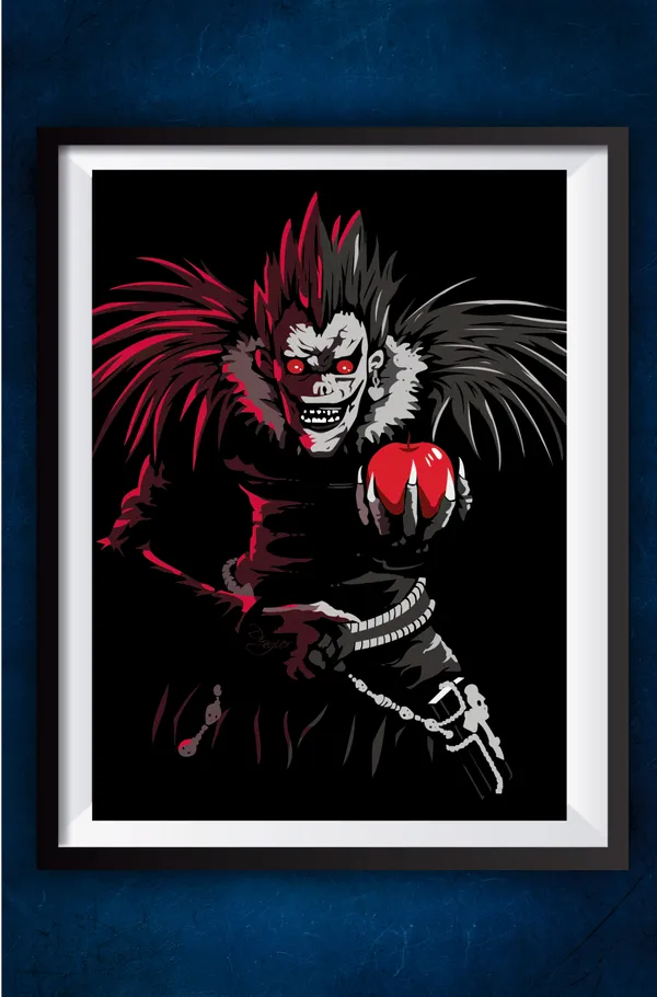 Multicolor_Acrylic_Ryuk_Poster_For_Home_Decor